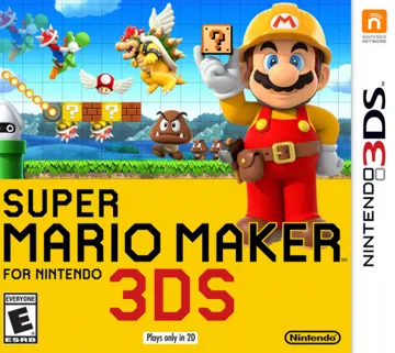 Super Mario Maker for Nintendo 3DS (USA) box cover front